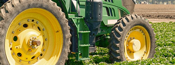 John Deere at Reservoir